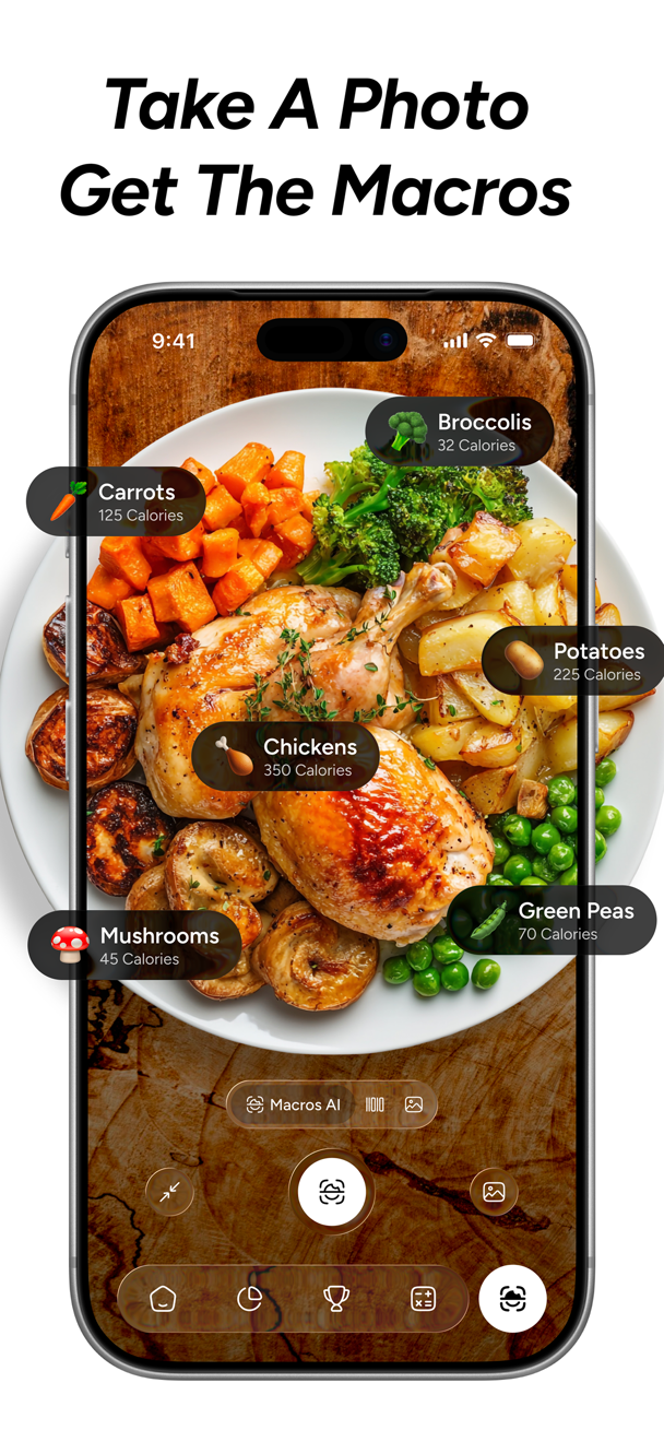 Macros AI: Calorie Tracker 广告创意 3