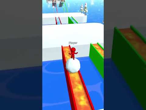 Snow Race 3D: Fun Ball Racing 广告素材