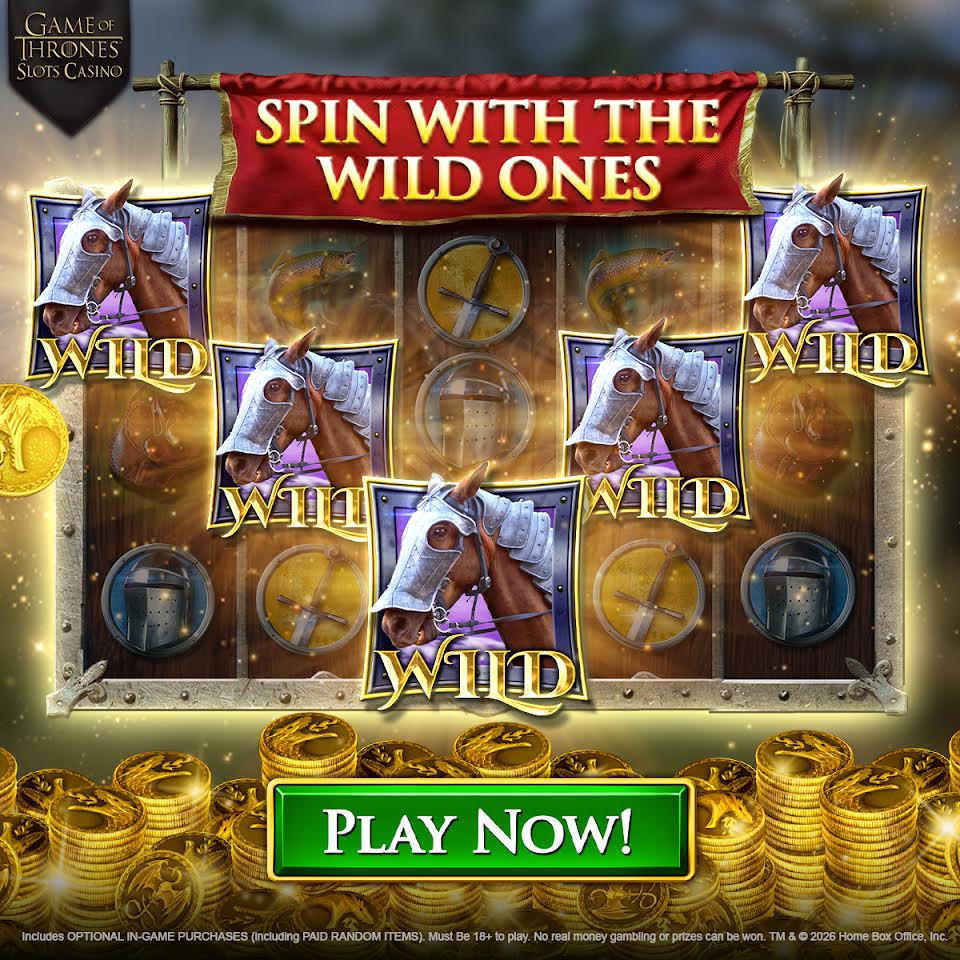 Game of Thrones Slots Casino ad creative