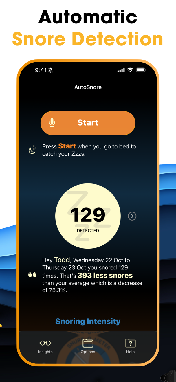 AutoSnore: Snoring Recorder 广告素材 1