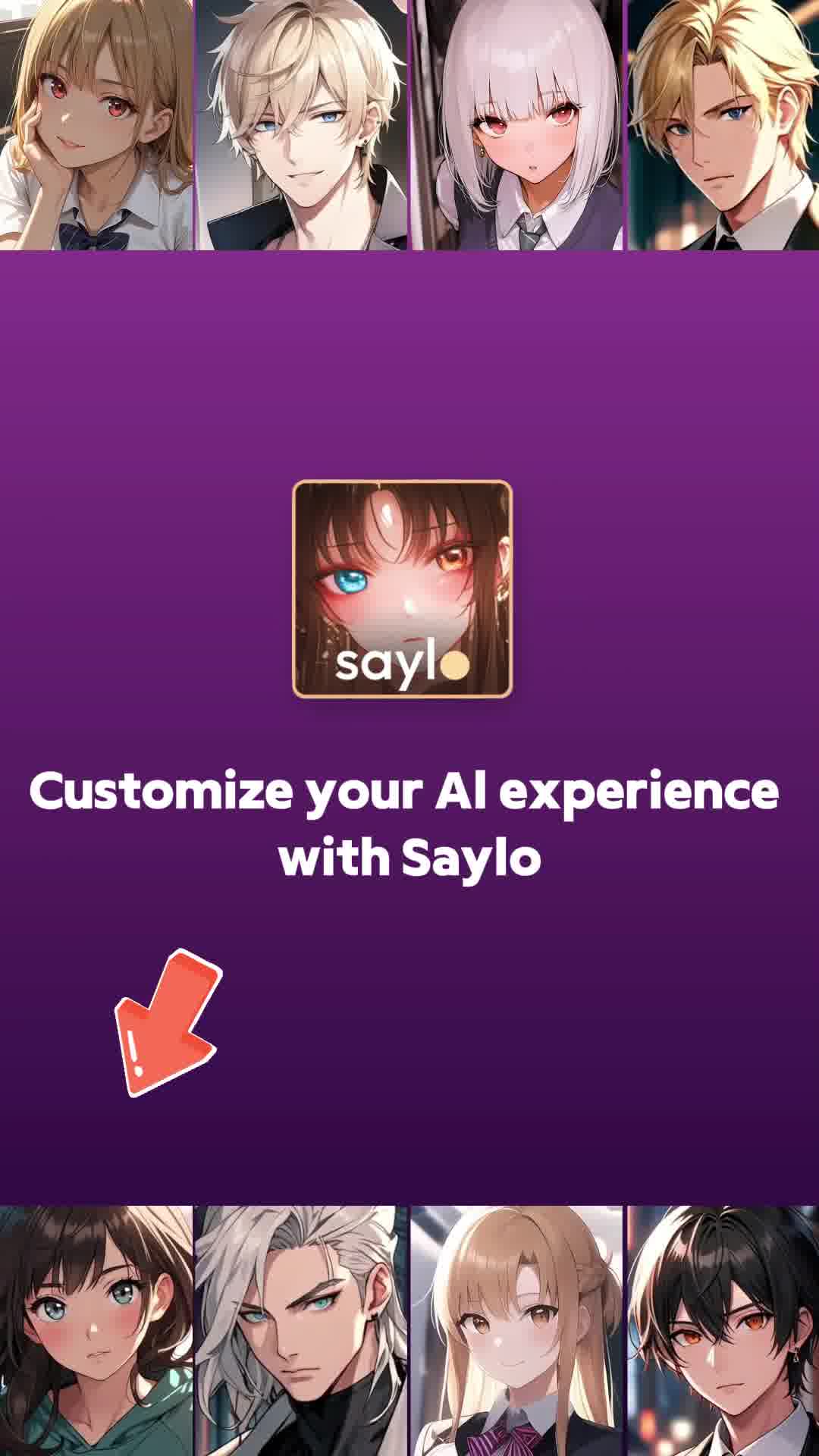 Saylo: Your AI Creative World 广告素材