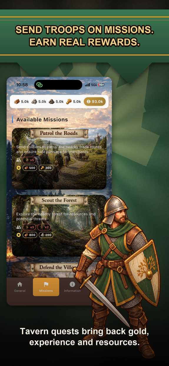 Idle Village+ ad creative 1