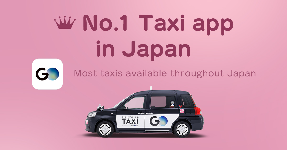 GO / Taxi app for Japan visit advertising creative
