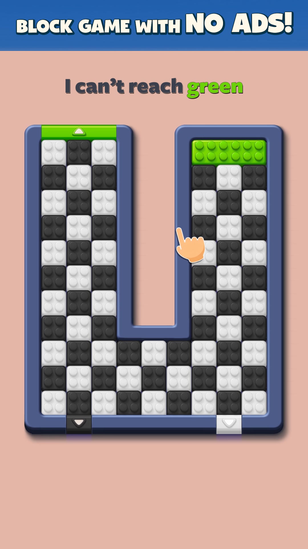 Block Out! - Color Sort Puzzle advertising creative
