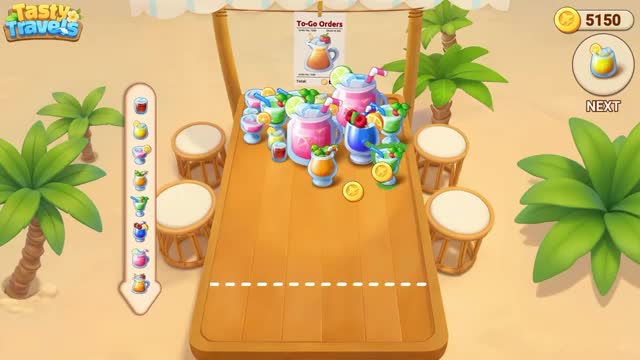 Tasty Travels: Merge Game 广告素材