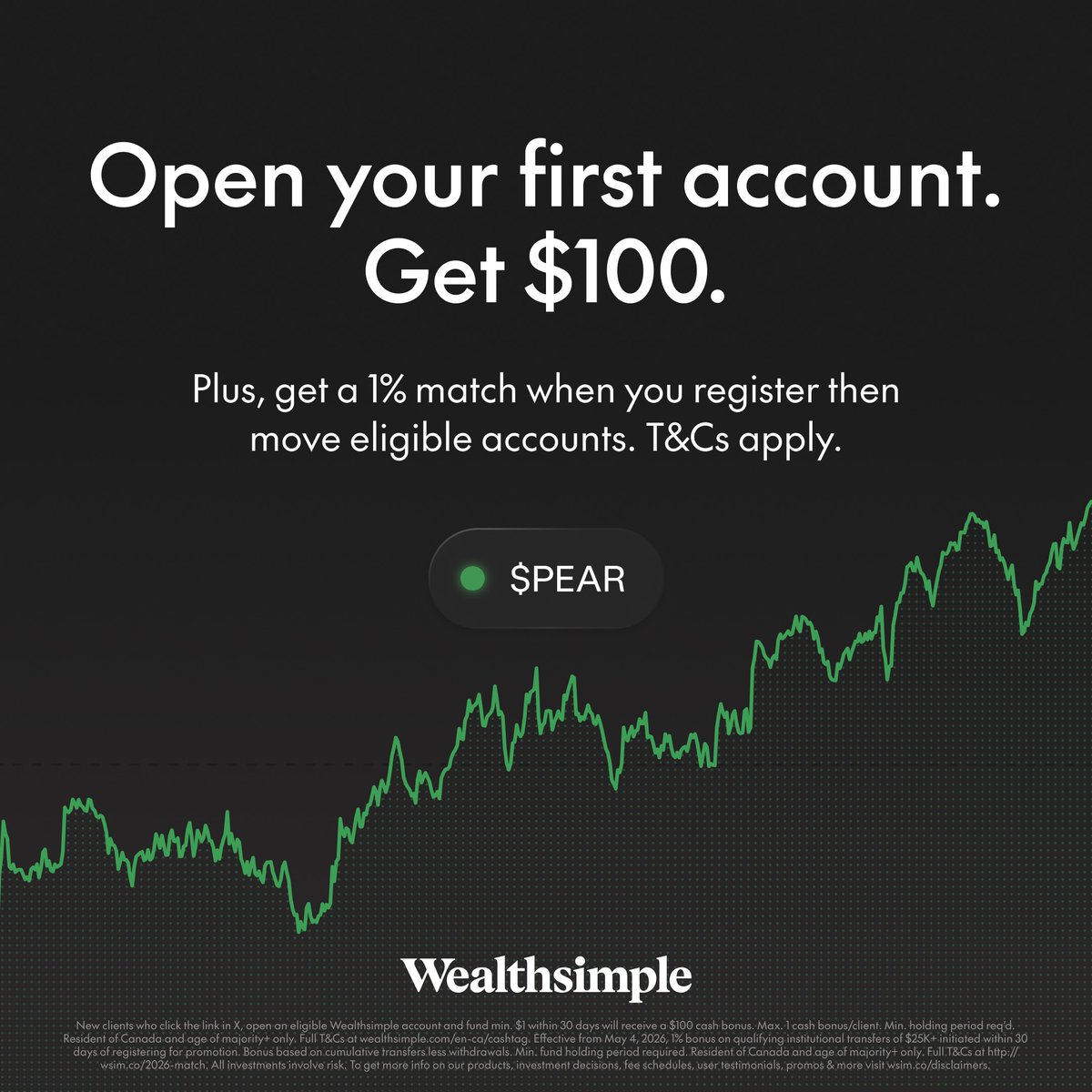 Wealthsimple Predict ad creative