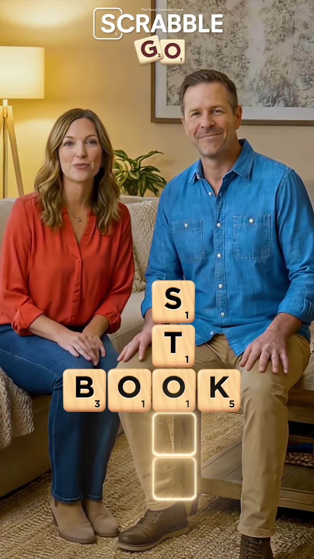Scrabble® GO – Fun with Words! ad creative