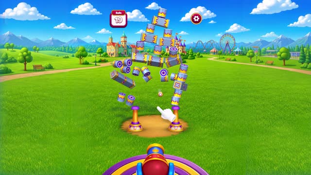 Royal Smash! - Physics Puzzle ad creative