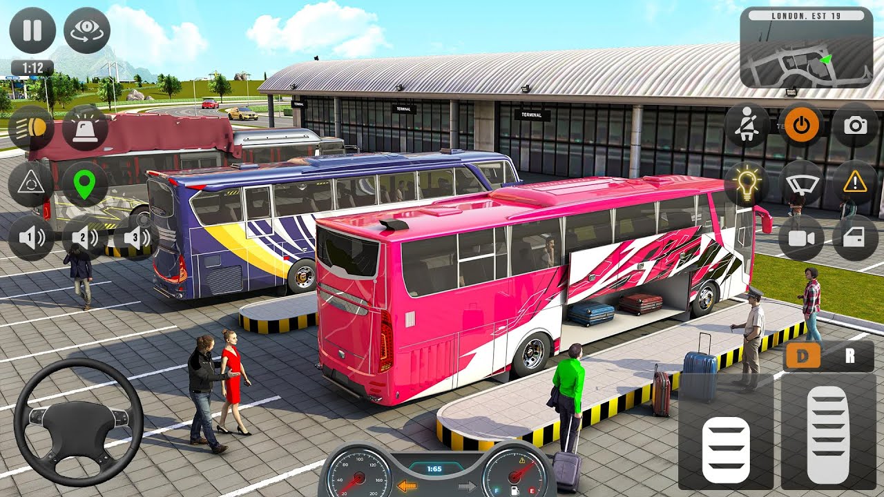 Real Bus Simulator : Bus Games 广告素材