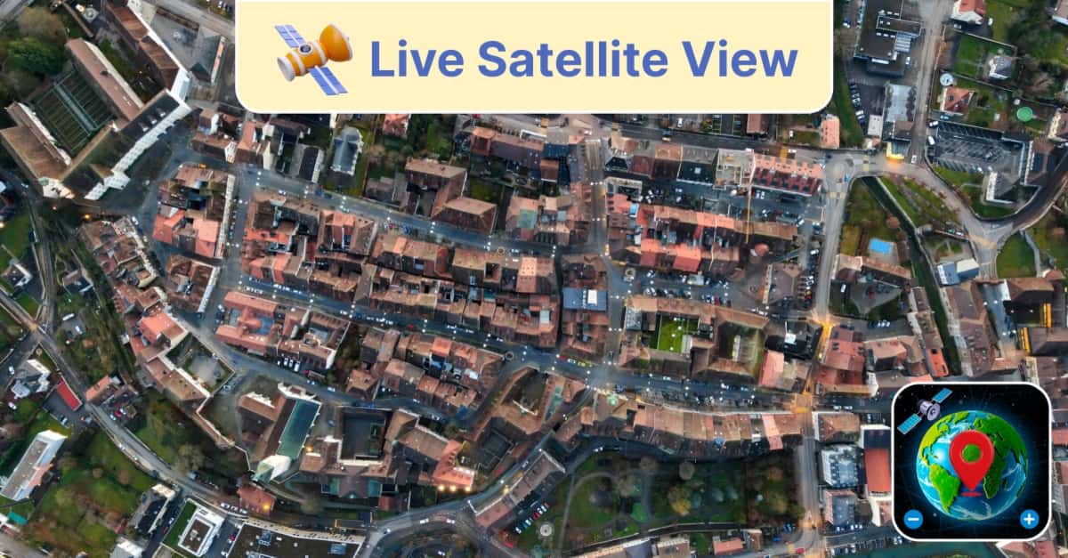 Earth Map: Live Satellite View ad creative