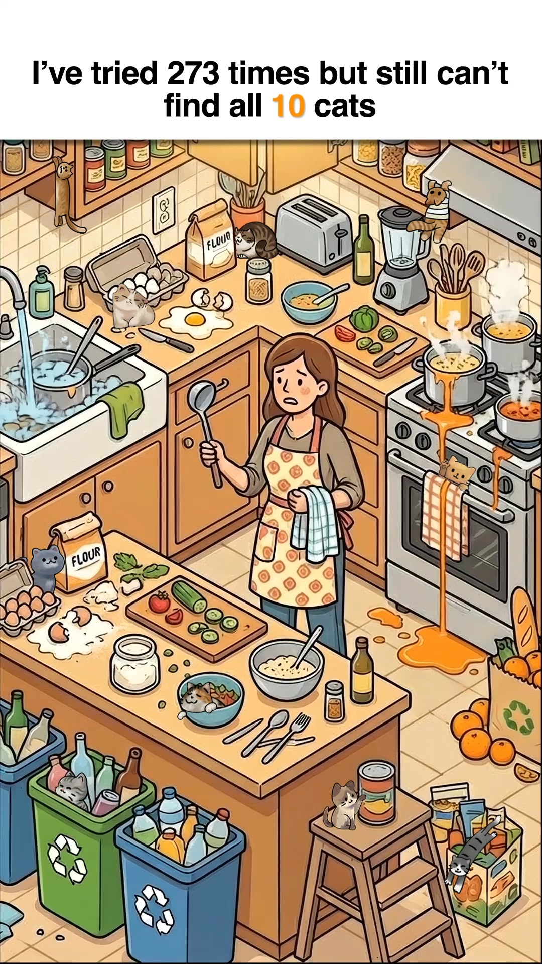 Find The Cat 2 - Spot It! 广告素材