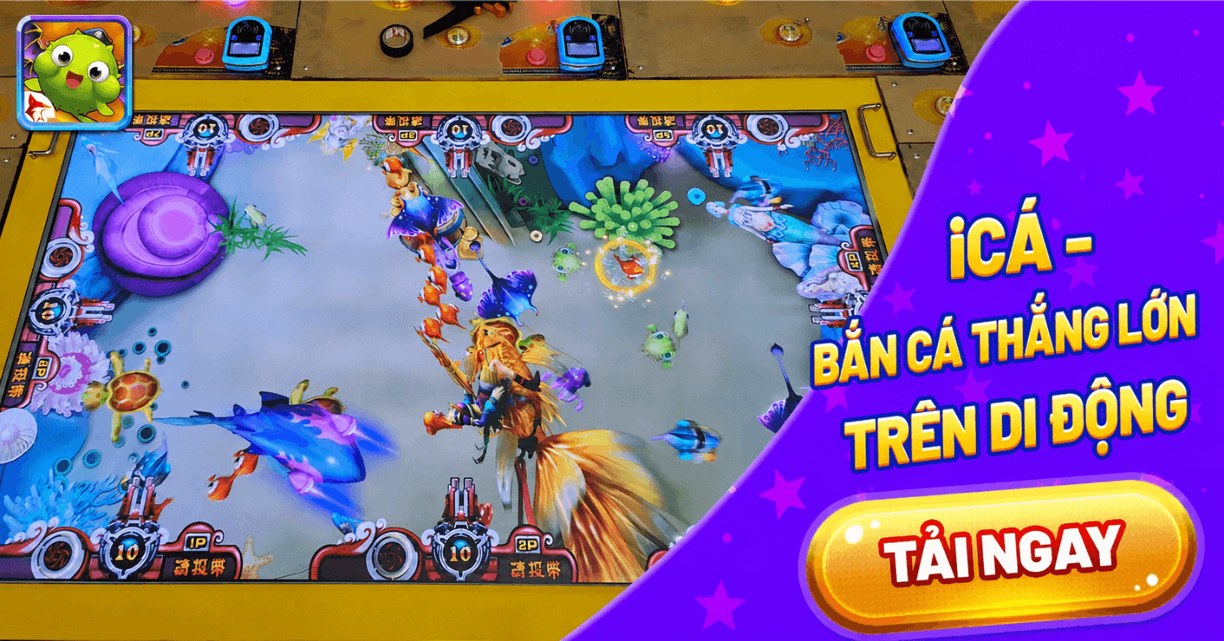 Bắn cá Ica ZingPlay ad creative