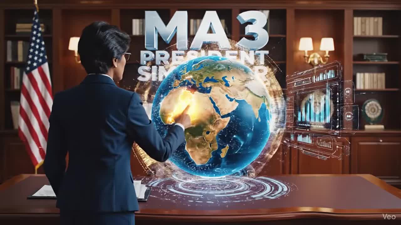 MA 3 – President Simulator PRO advertising creative