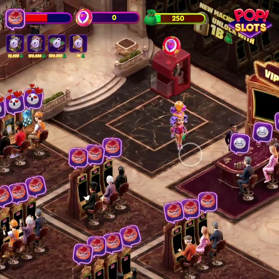 POP! Slots– Live Pokie Machine ad creative