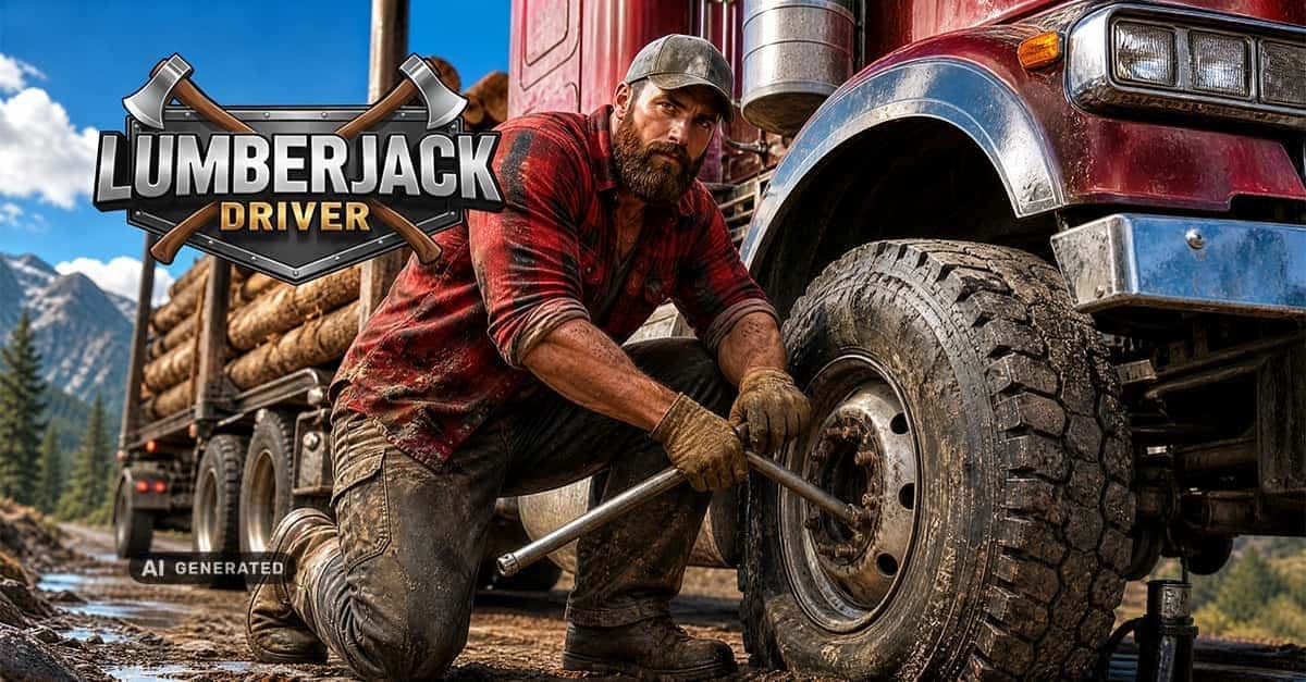 Lumberjack Driver ad creative