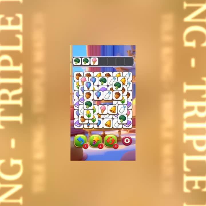 Tile King - Triple Match 广告素材