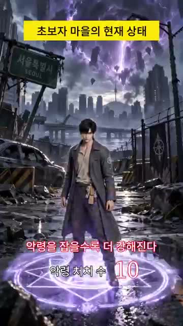 나만 SSS급 퇴마사 advertising creative