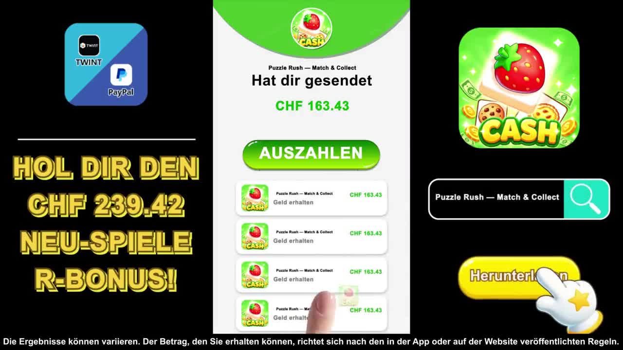 Puzzle Rush — Match & Collect ad creative