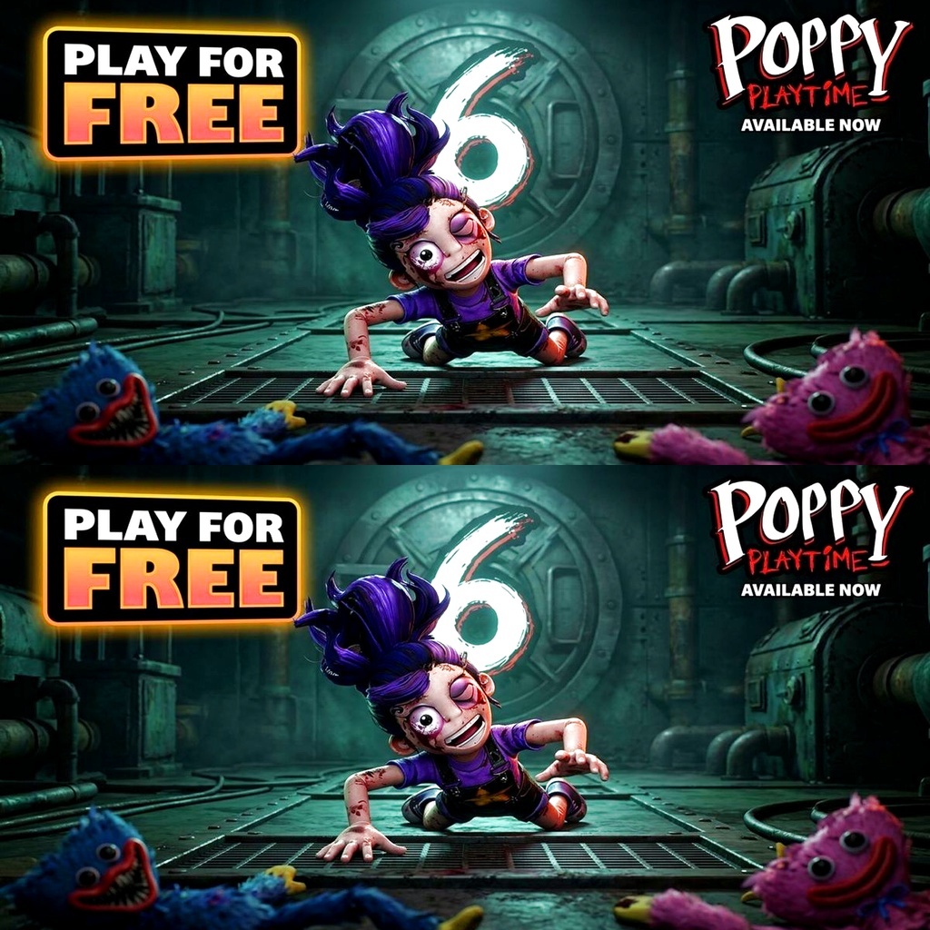 Poppy Playtime Chapter 1 广告素材