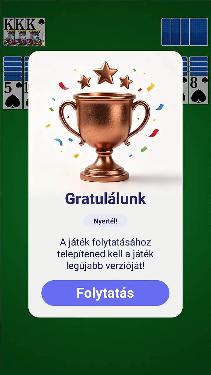 Spider Solitaire ad creative