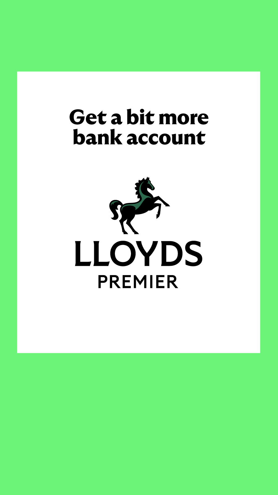 Lloyds Mobile Banking advertising creative