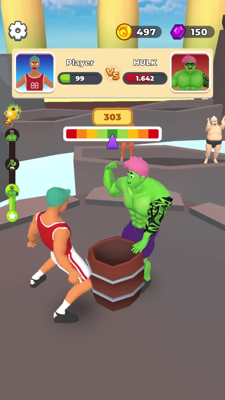 Gym Idle Clicker: Fitness Hero 广告素材