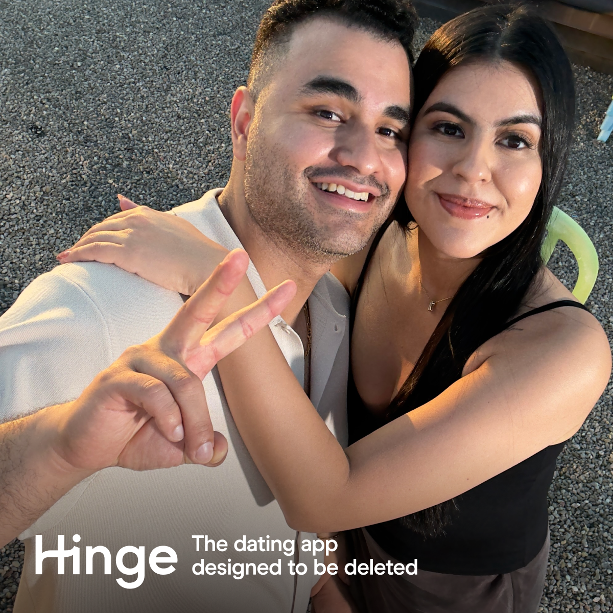 Hinge Dating App: Match & Date advertising creative