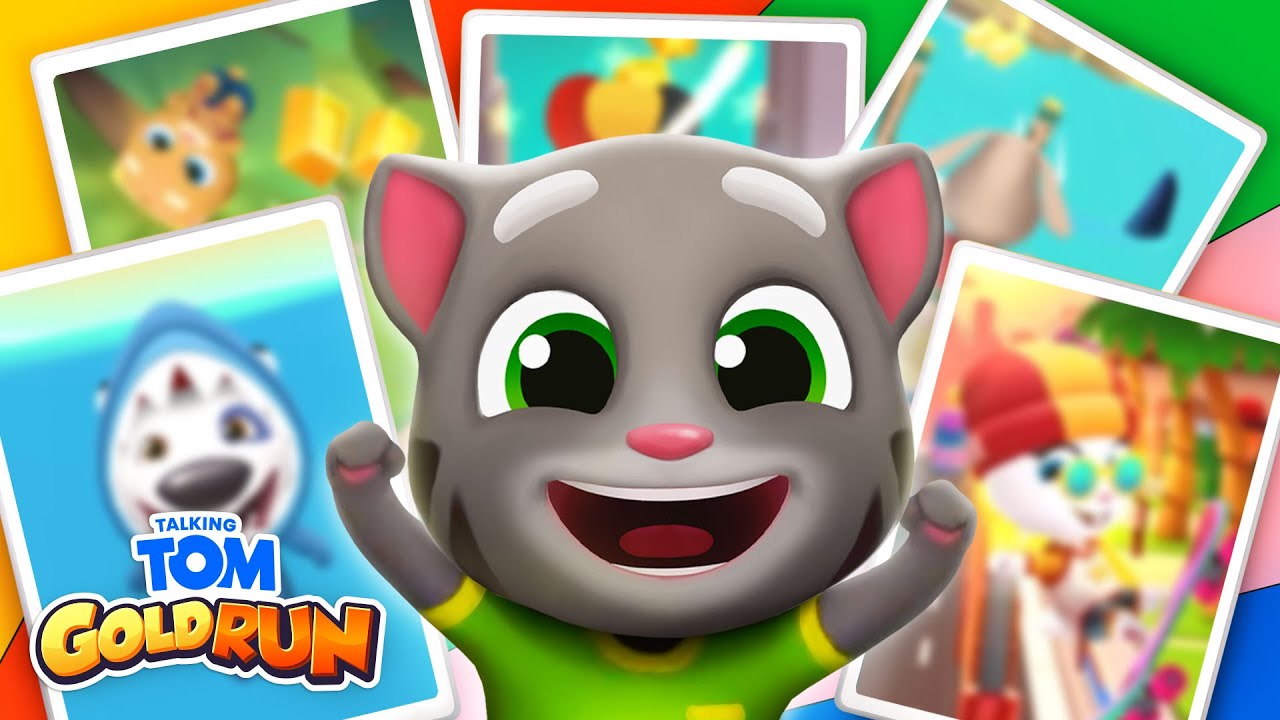 Talking Tom Gold Run advertising creative
