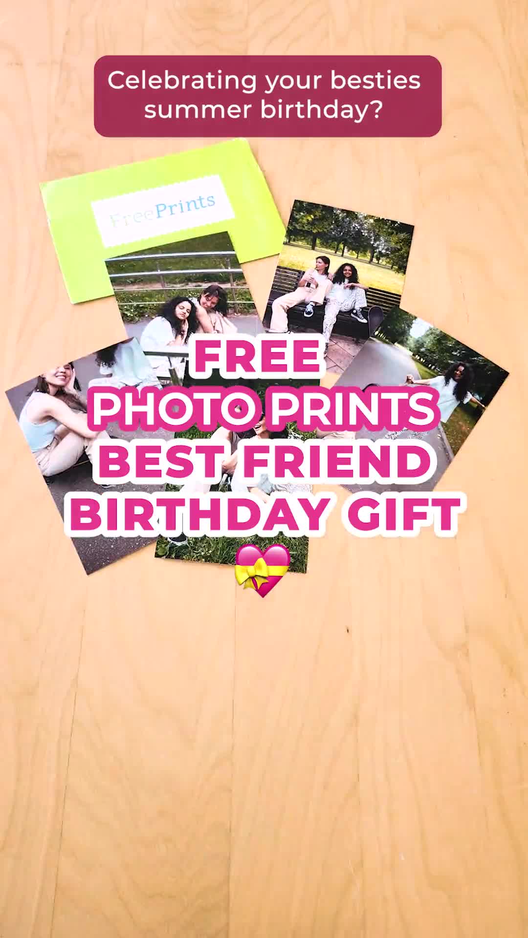 FreePrints - Photos Delivered 广告素材