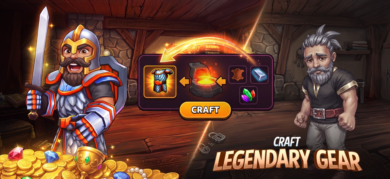 Shop Titans: Fantasy Crafting ad creative 3