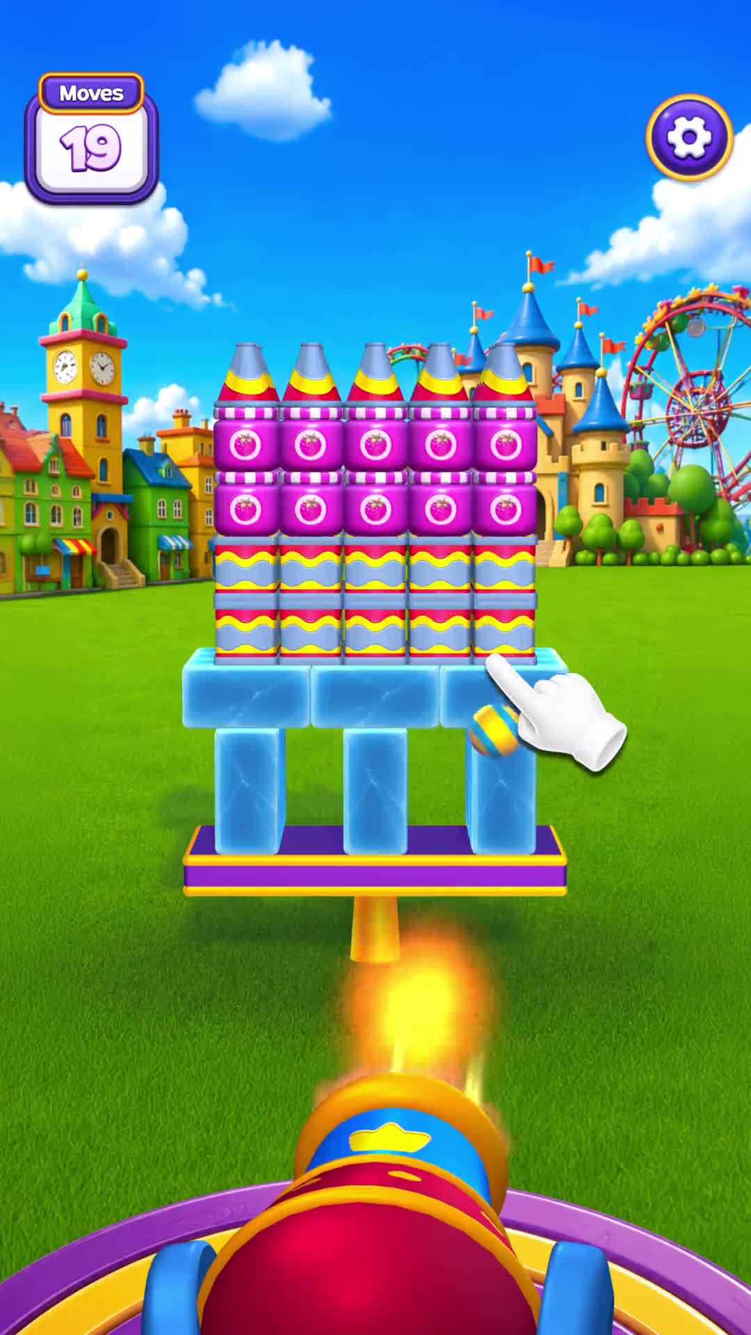 Royal Smash! - Physics Puzzle advertising creative