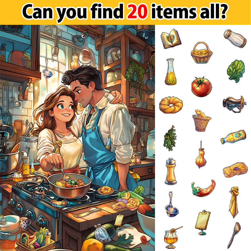 Hidden Object Games: Seek It advertising creative