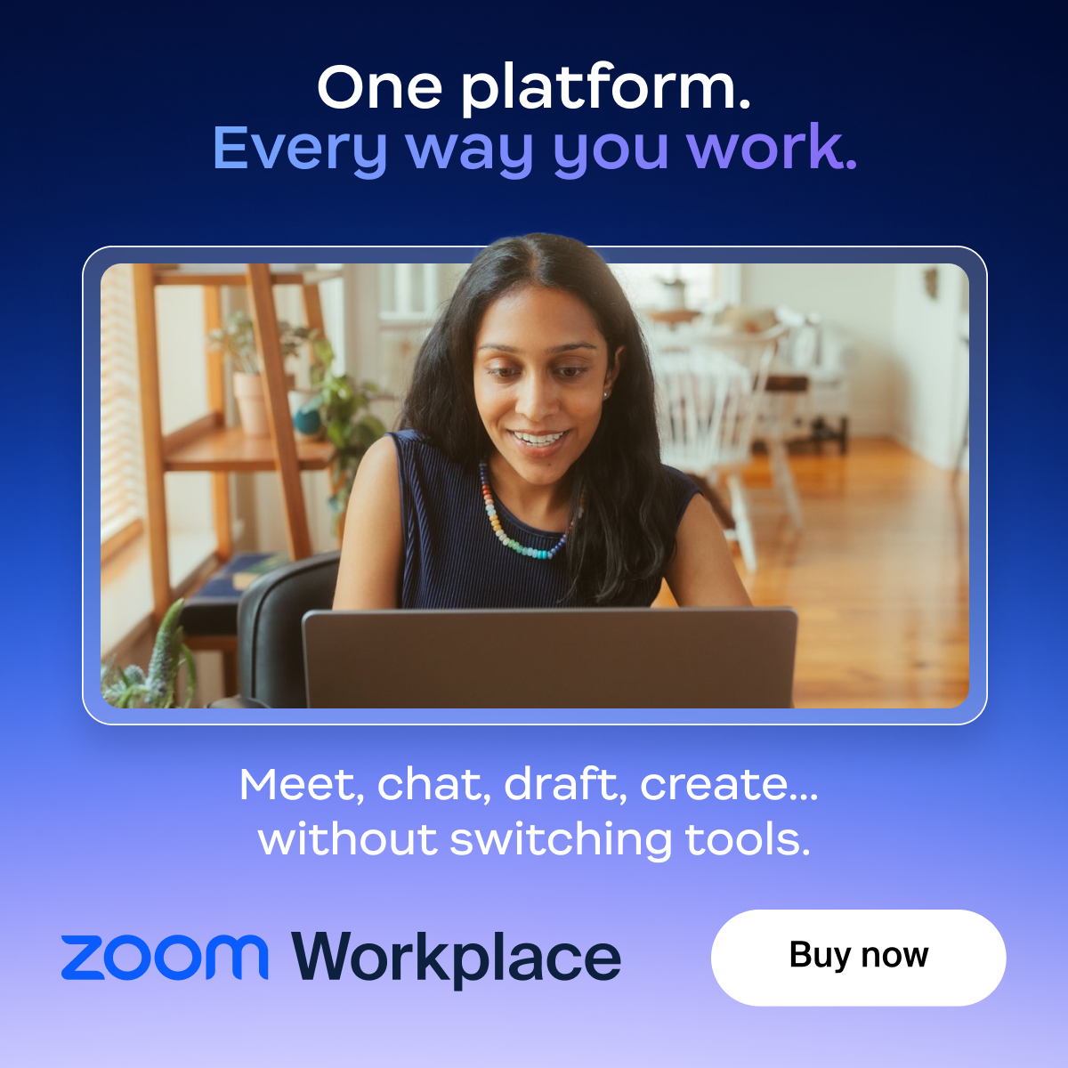 Zoom Workplace advertising creative