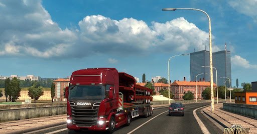 Cargo Truck Simulator Game 3d advertising creative