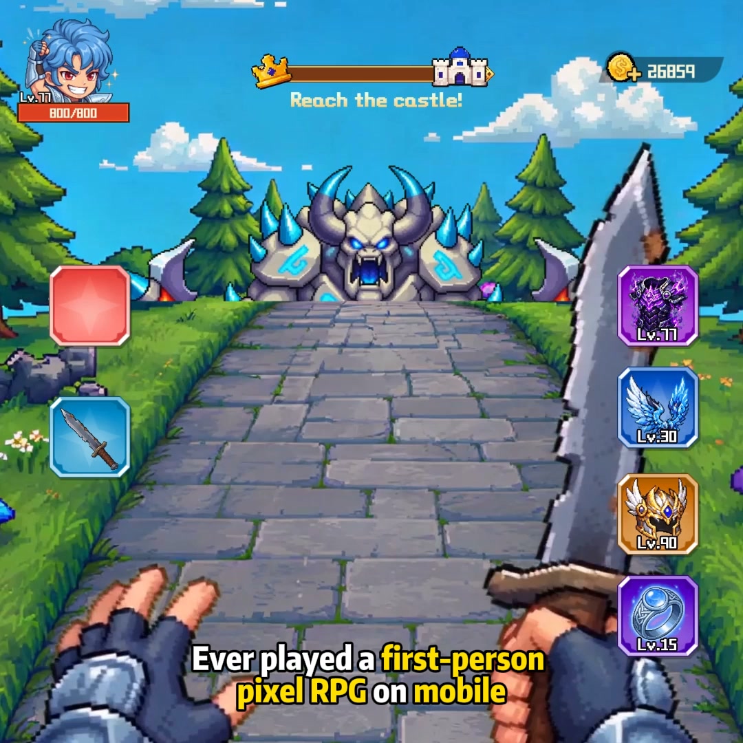 Pixel Slayer Saga 广告素材
