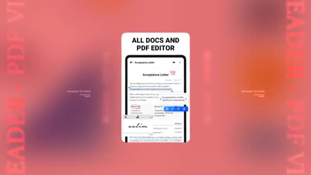 PDF Reader - PDF Viewer 广告素材
