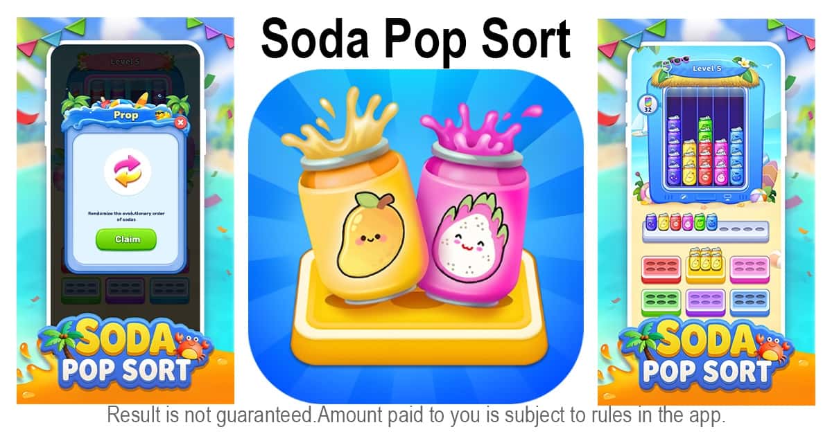 Soda Pop Sort 广告创意
