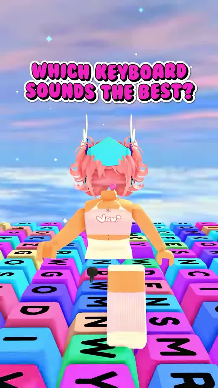 Keyboard Obby: ASMR Speed Run 广告素材