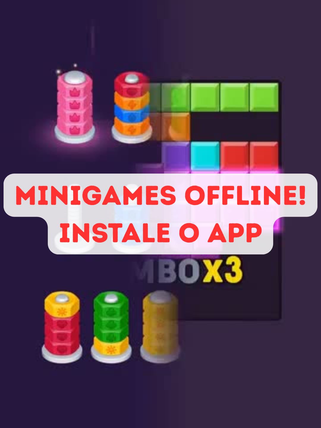 Offline Games - No Wifi Games advertising creative