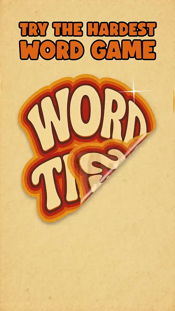 Word Tiles - Relaxing Puzzle 广告素材
