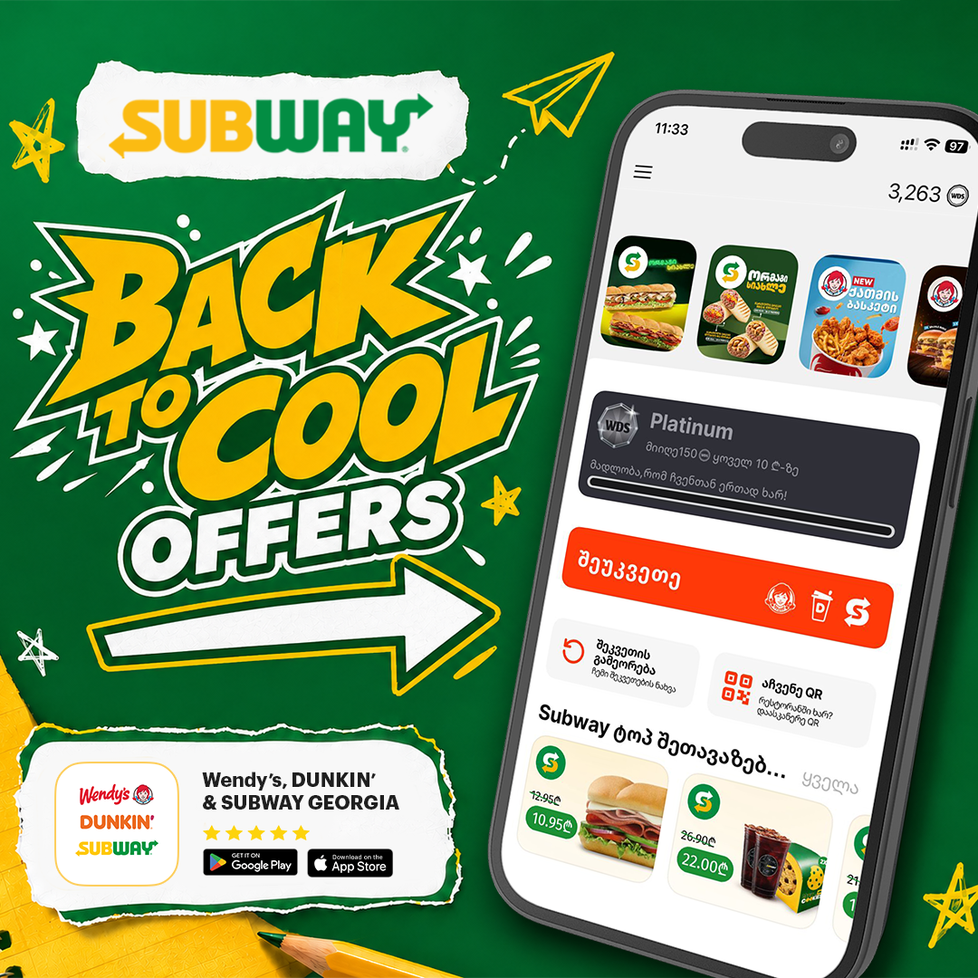 Wendy’s, DUNKIN’ & SUBWAY GEO ad creative 5