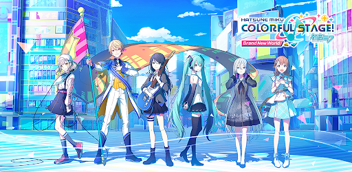 HATSUNE MIKU: COLORFUL STAGE! advertising creative
