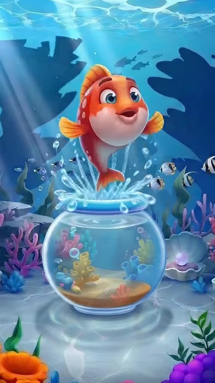 Fish Sort Puzzle: Match Games 广告素材
