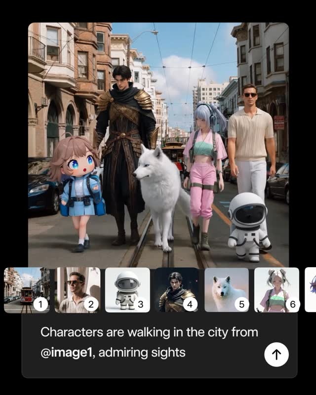Grok - AI Chat & Video advertising creative