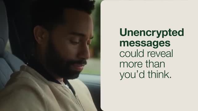 WhatsApp Messenger 广告素材