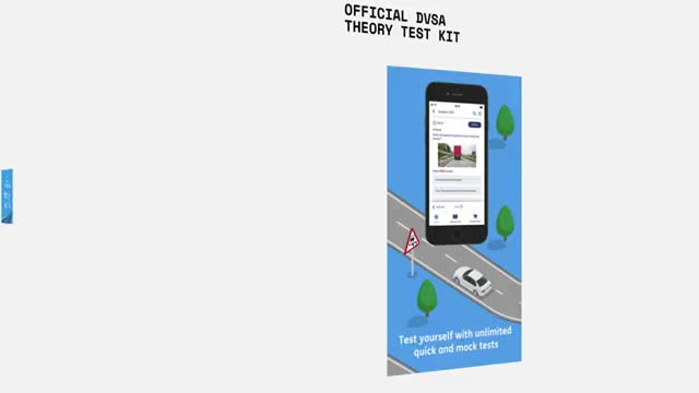 Official DVSA Theory Test Kit advertising creative