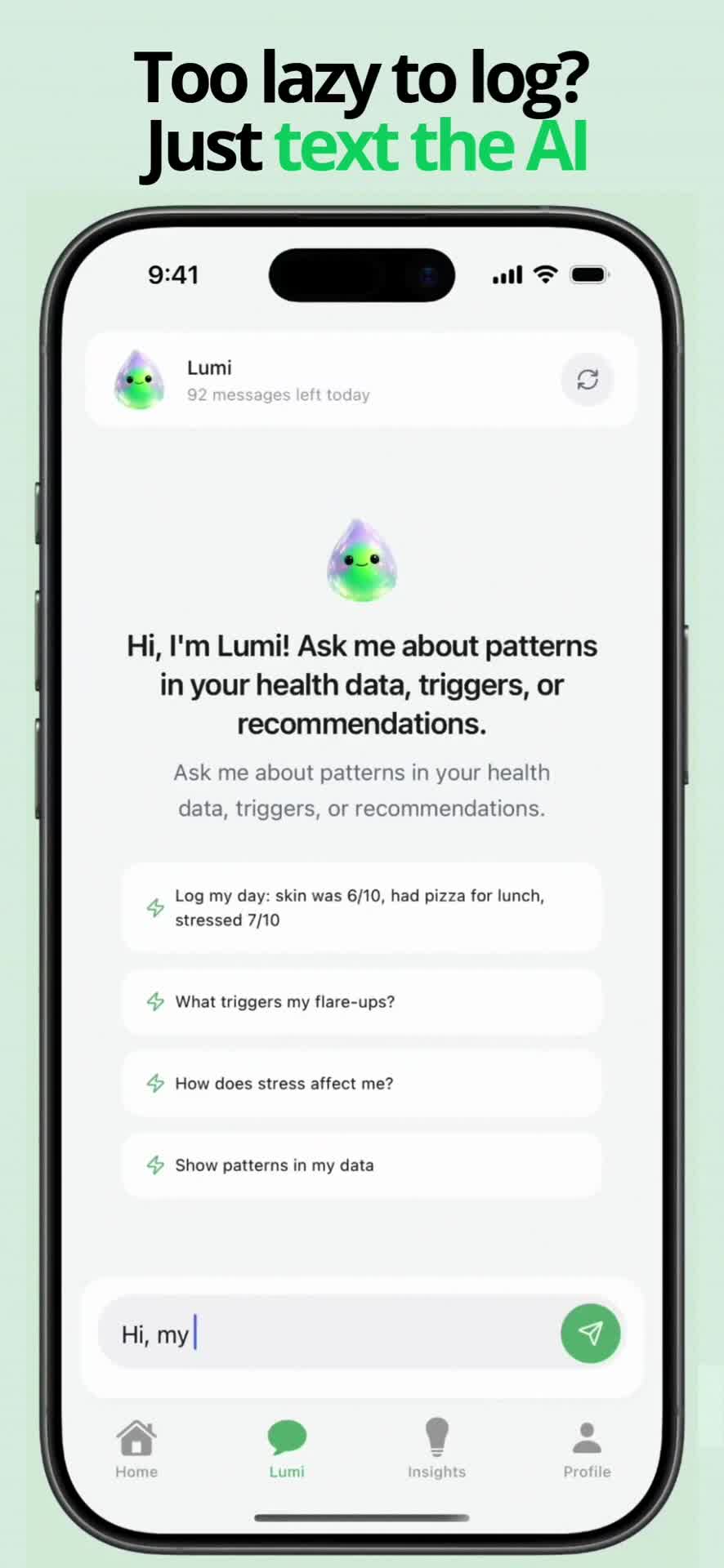 Exemio: Eczema Symptom Tracker ad creative