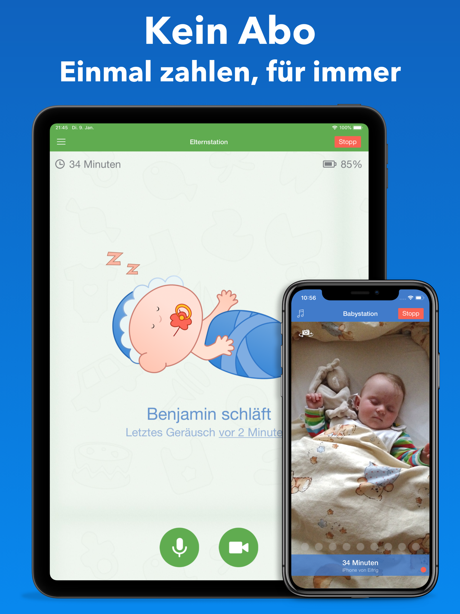 Baby Monitor 3G advertising creative 2