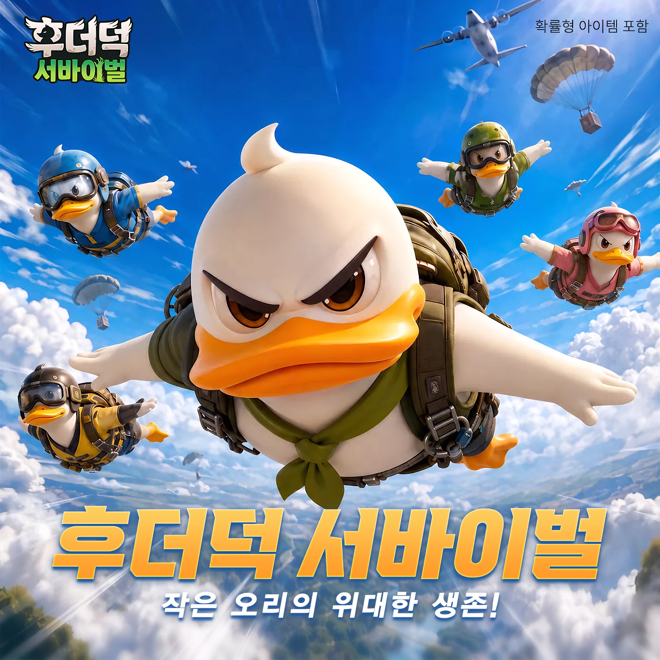 후더덕 서바이벌-777뽑기 증정 广告创意 3