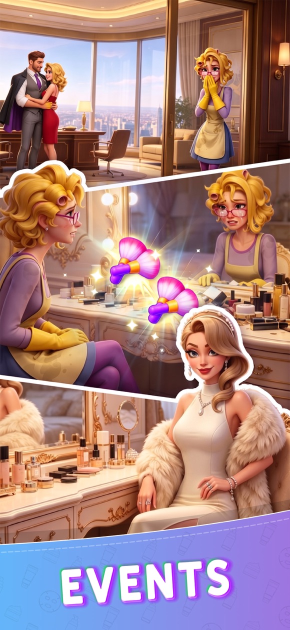 Fallen Beauty: Merge & Story ad creative 2